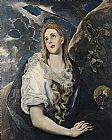 Saint Mary Magdalene By El Greco by Unknown Artist